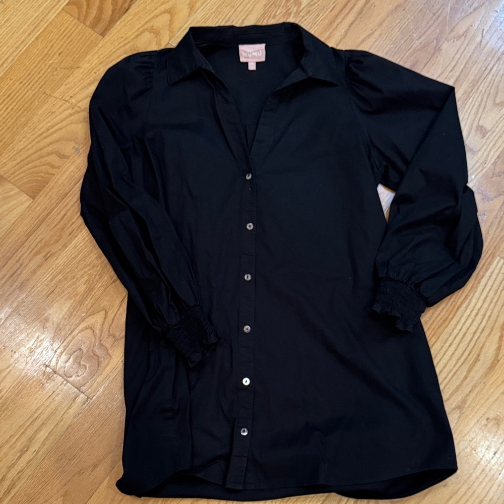 Show Me Your MuMu Black Long Sleeve Dress